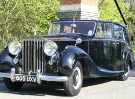 1952 Rolls Royce wedding car hire in Richmond